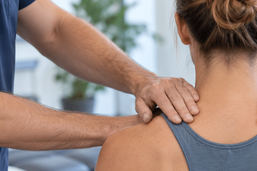 Neck and upper back treatment